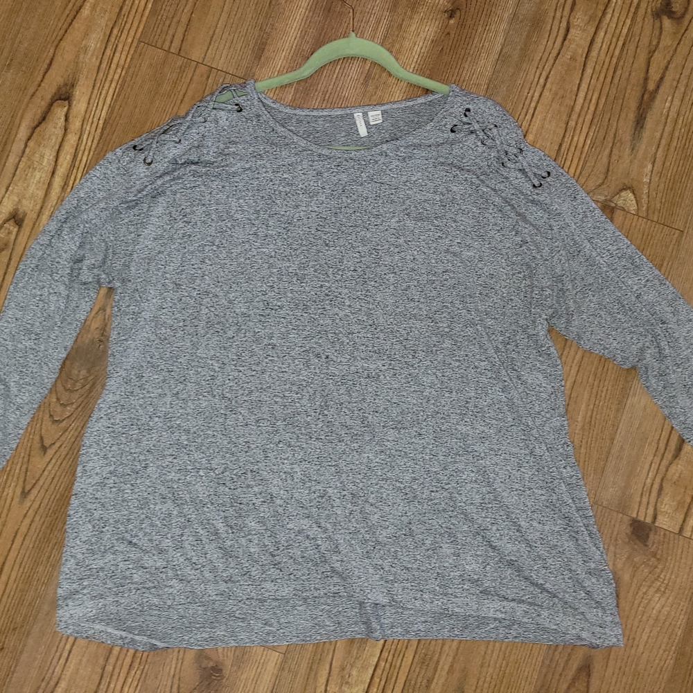 Gray Women's Top